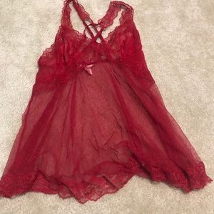 Victoria secret red nighty